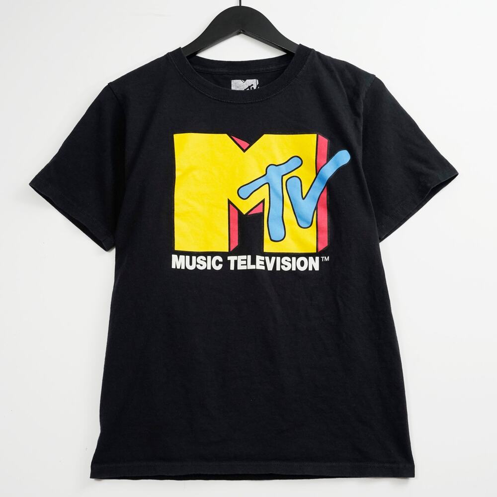 MTV The Original 80's Music Television T-shirt Black S
